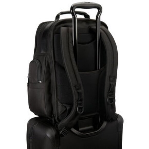 Tumi Alpha T-Pass Nylon Backpack Black - Picture 10 of 12